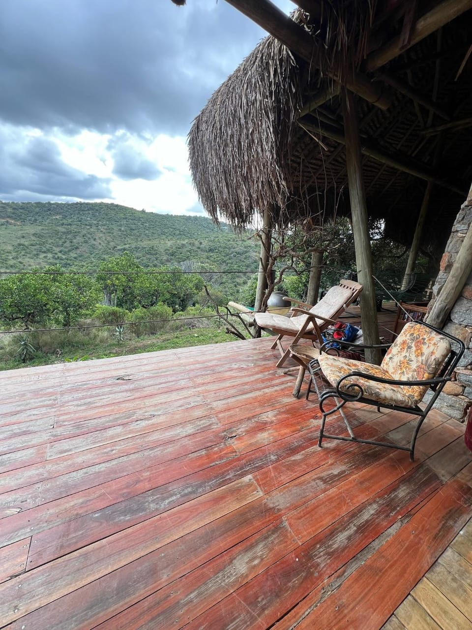 View (from property/room), Balcony/Terrace, sunbed