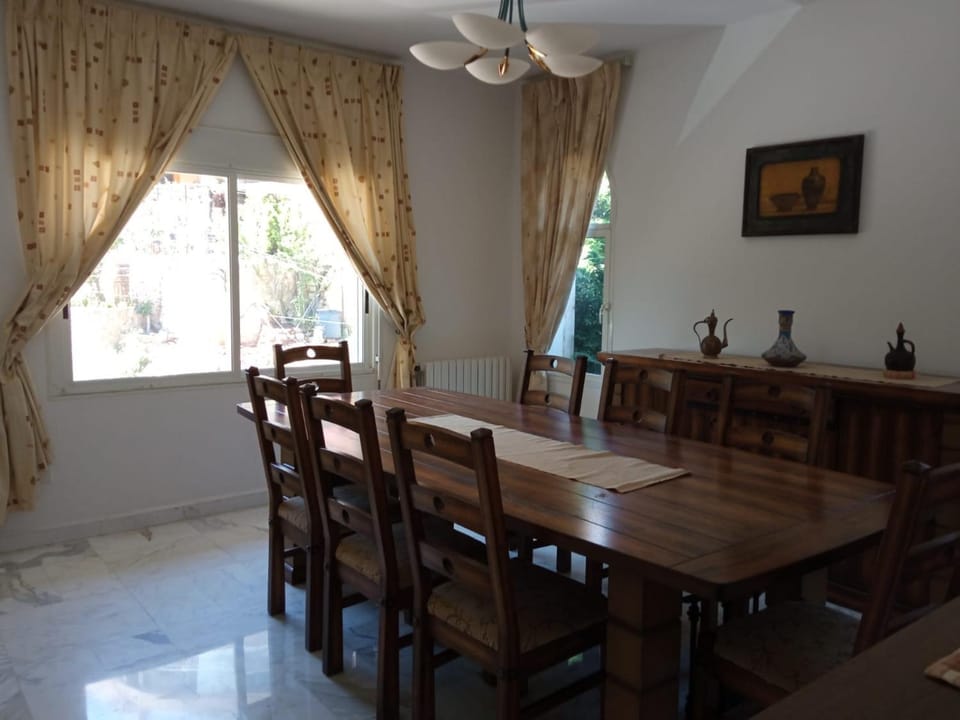 Dining area
