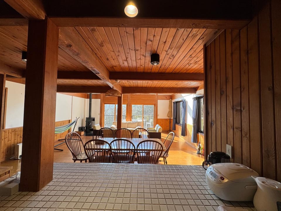 Cabin B vacation house rental Mt Fuji View 3 min lake Saiko 5min drive Lake Kawaguchi Cabin in Shizuoka Prefecture