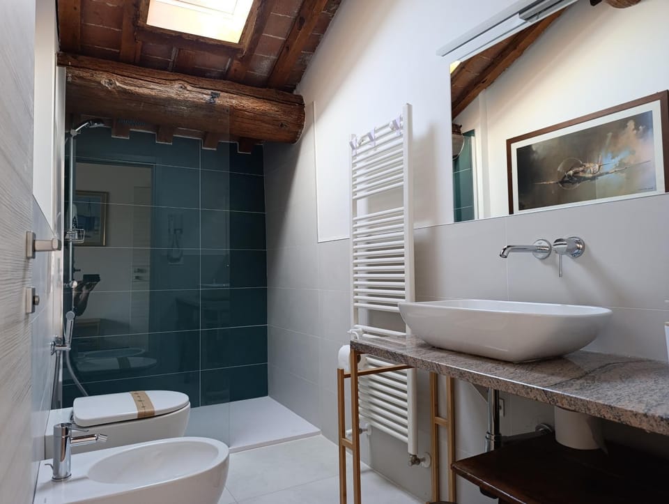 Shower, Toilet, Bathroom, bidet, towels