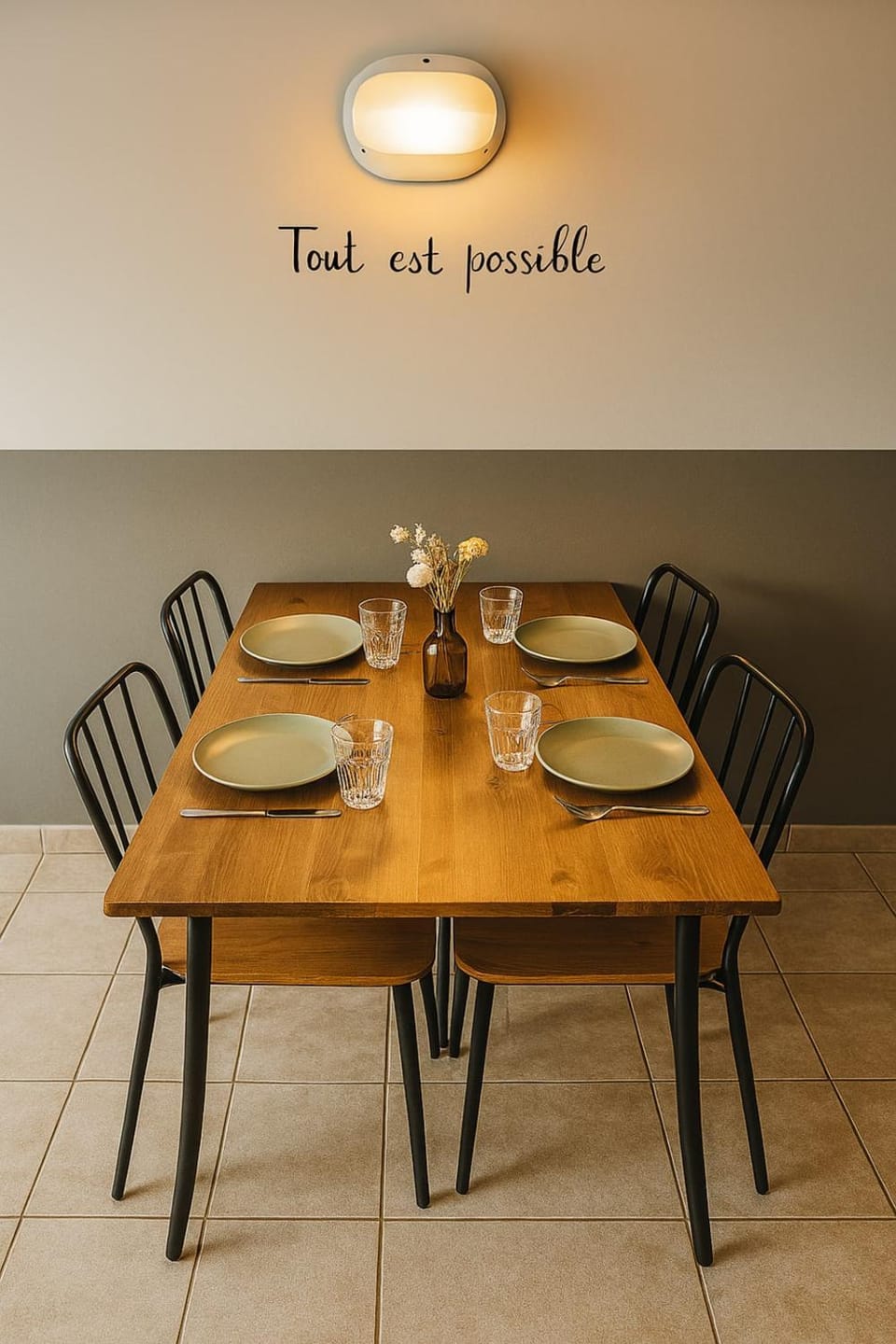 Dining area