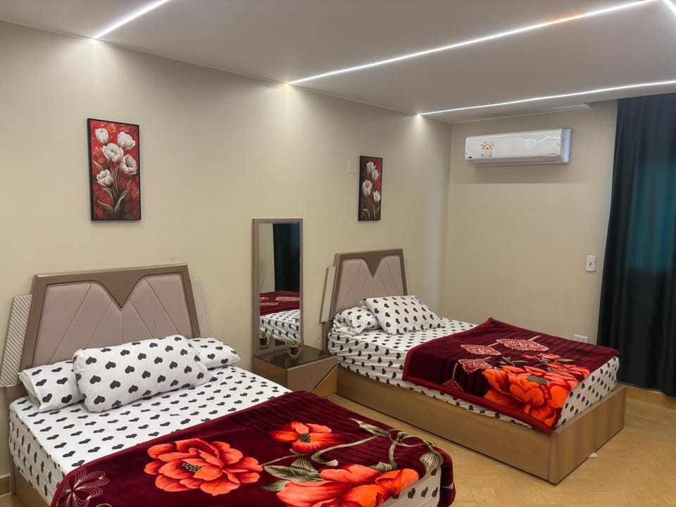 شقه فندقيه ثلاث غرف بجوار جنينه مول عباس العقاد Apartment in Cairo Governorate