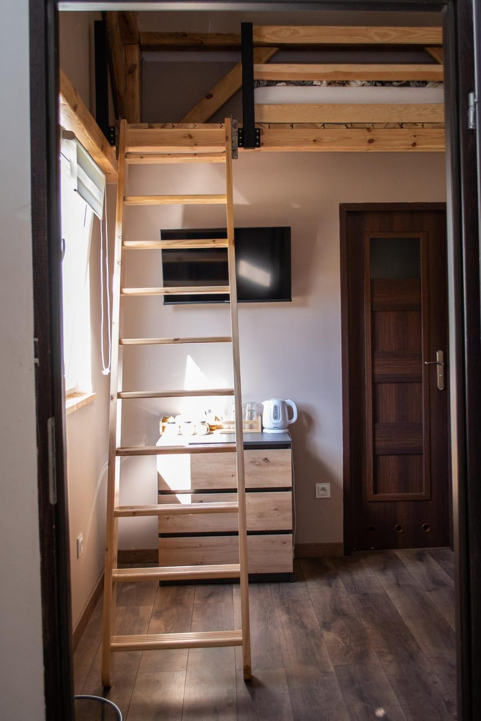 Pokój z antresolą i łazienką Farm Stay in Greater Poland Voivodeship