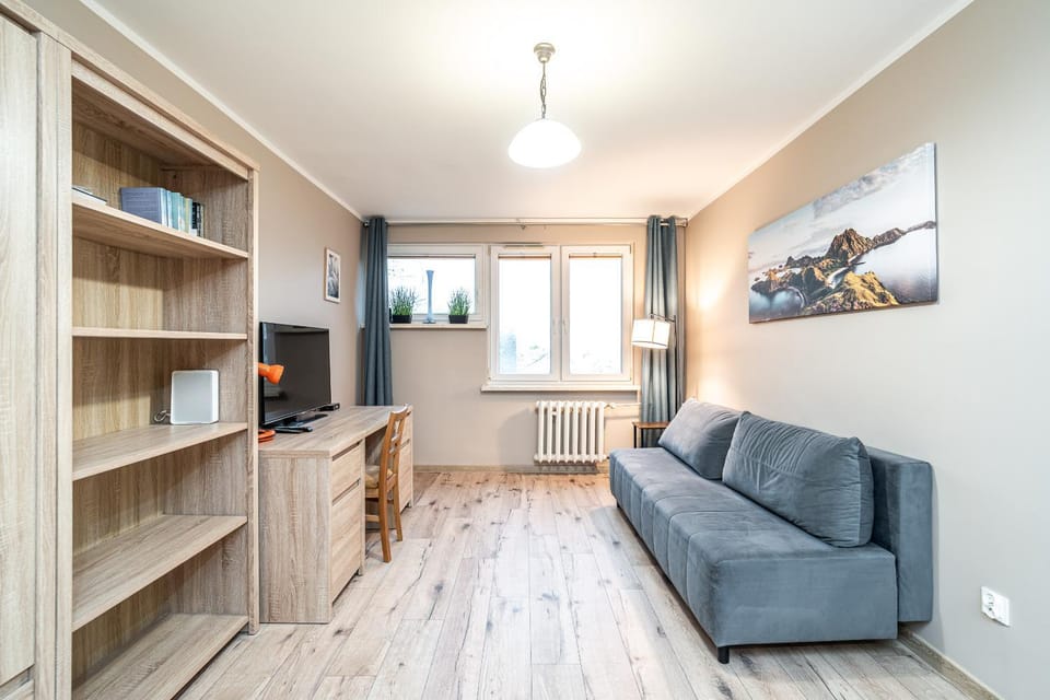 Kitchen or kitchenette, Living room, Seating area