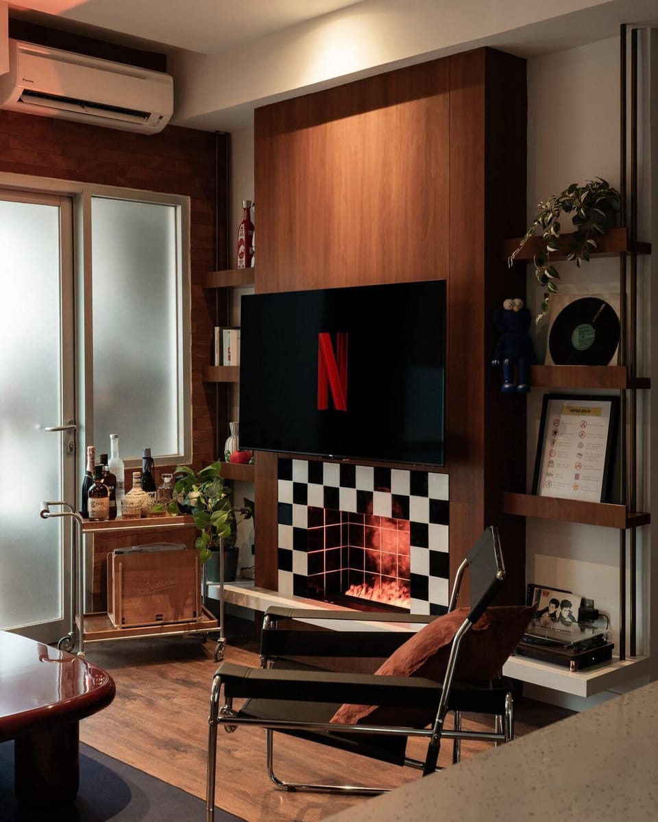 3BR Cozy City View CBD Sudirman Park Apartment, New York Artist Design Apartment in South Jakarta City