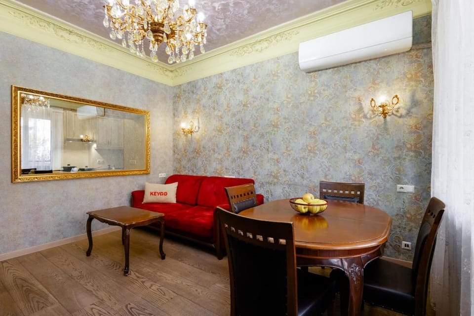 Seating area, air conditioner