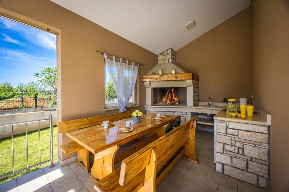 Villa Karla near Pula for 8 persons with private pool, kids playground & pet friendly Villa in Istria County