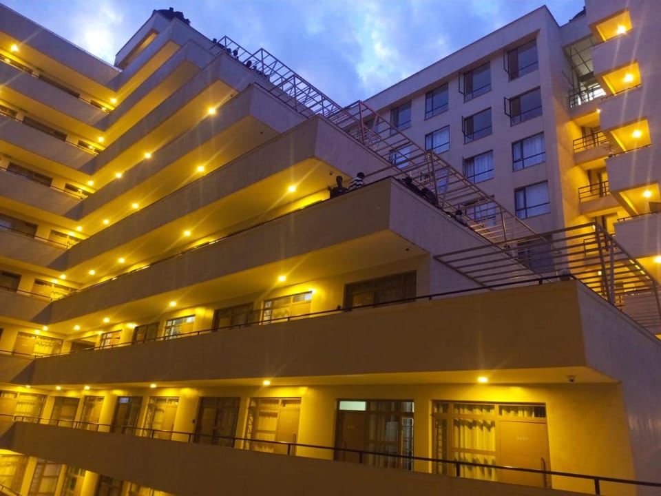 Property building, Night