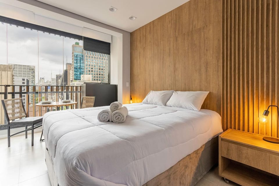 Bed, View (from property/room), Balcony/Terrace, Photo of the whole room, Bedroom