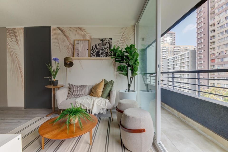 Espectacular Depa.[parking extra] 5p. c/lavadora. Apartment in Santiago