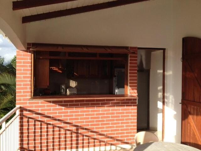 Patio, kitchen