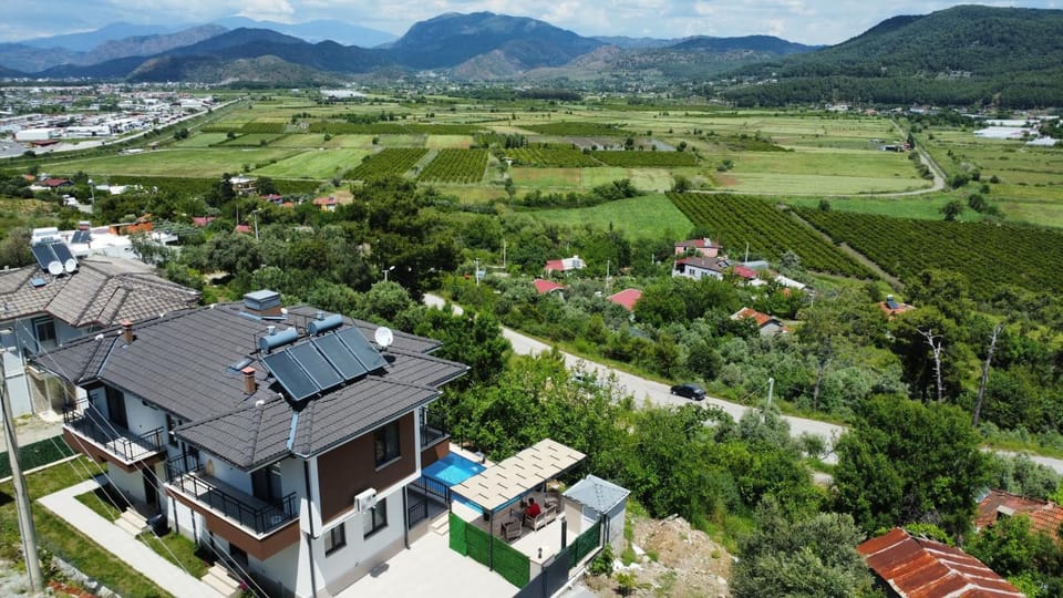 Natural landscape, Bird's eye view, City view