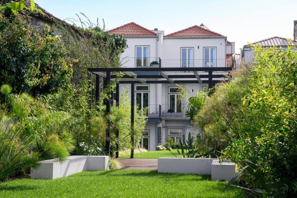 Property building, Garden, Garden view