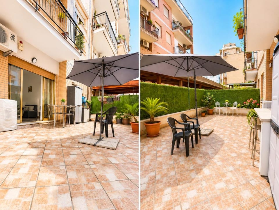 Patio, Garden, Garden view