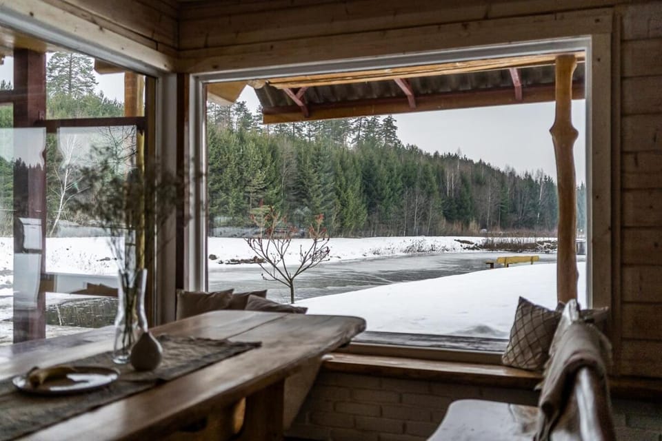 Private Lake Escape- 6BR, Sauna & Bonfire House in Vilnius County, Lithuania