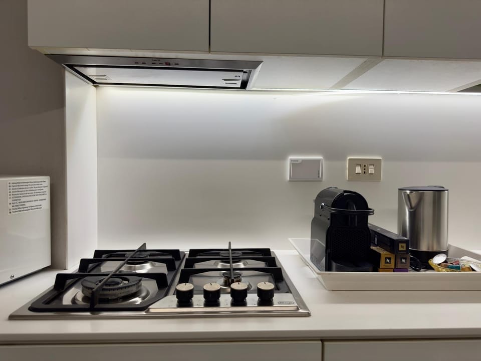 Kitchen or kitchenette, dishwasher, stove, toaster, kitchen