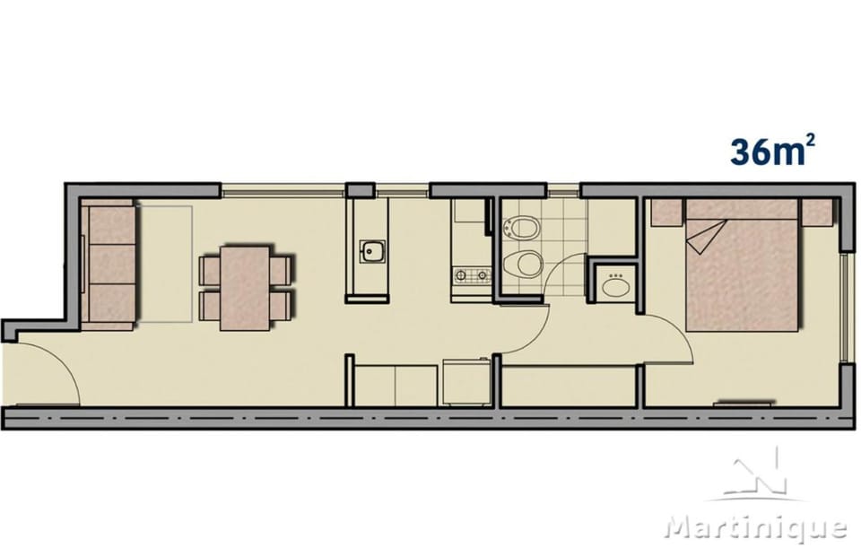Ayres Martinique Apartment in La Pampa Province, Argentina