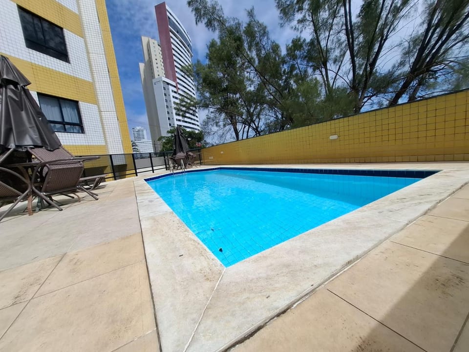 Flat mobiliado em Ponta Negra com vista e conforto Apartment in Parnamirim