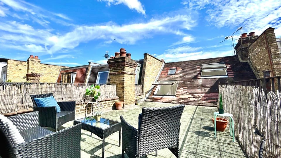 Property building, Day, View (from property/room), Balcony/Terrace, Seating area