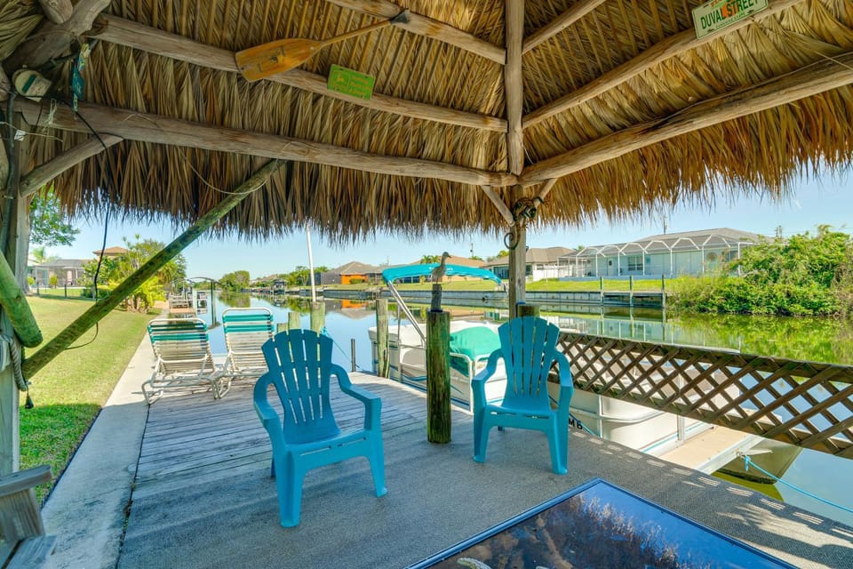 Canal-Front Escape w/ Dock & Pool in Cape Coral House in Cape Coral