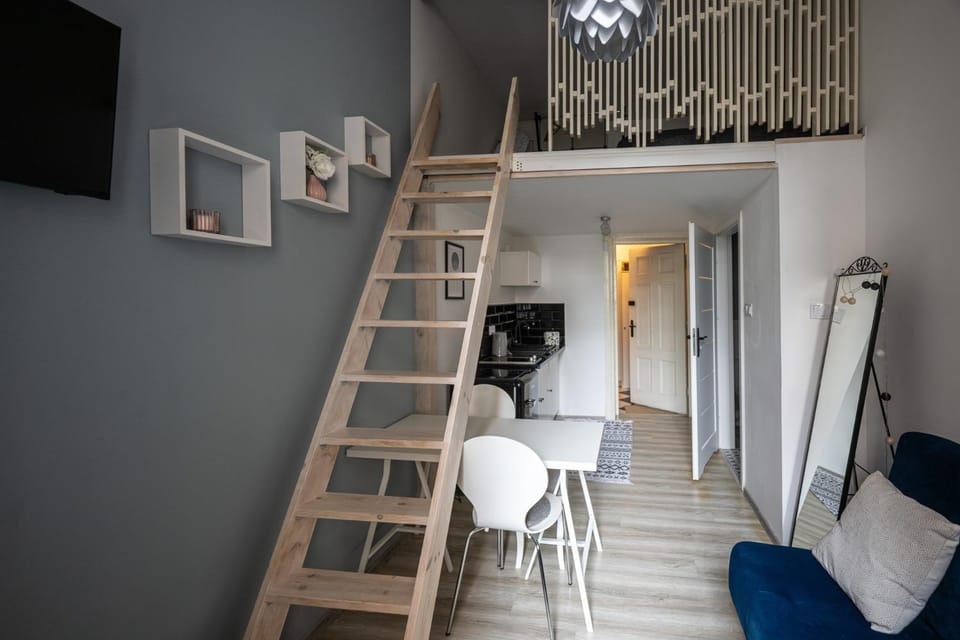 Winter Sky Loft - Loft dla 3 osób blisko Piotrkowskiej Apartment in Masovian Voivodeship