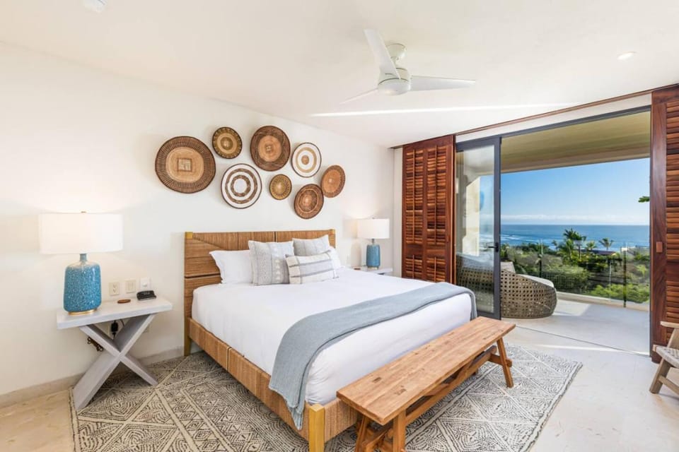 3 bed 3 5 bath Private Pool Wide Ocean Views House in Punta Mita