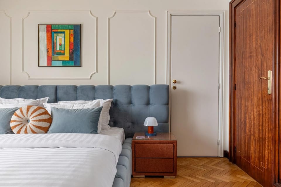 Bed, Bedroom, wardrobe