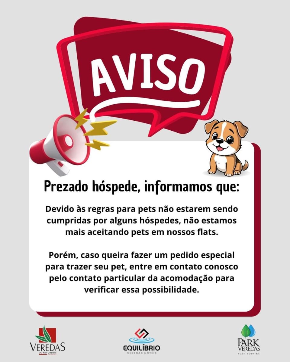 Hospedagem Park Veredas com acesso ao Rio Quente-Goias Apartment in State of Goiás