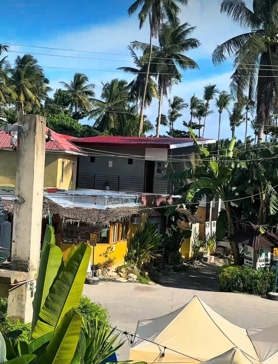 Quiet street view