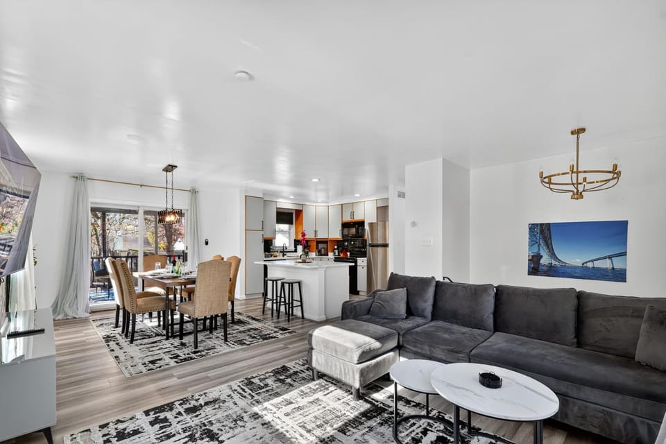 4BR House Mins to Downtown Annapolis with Firepit, Basement Bar, & Sleeps 12 House in Arnold