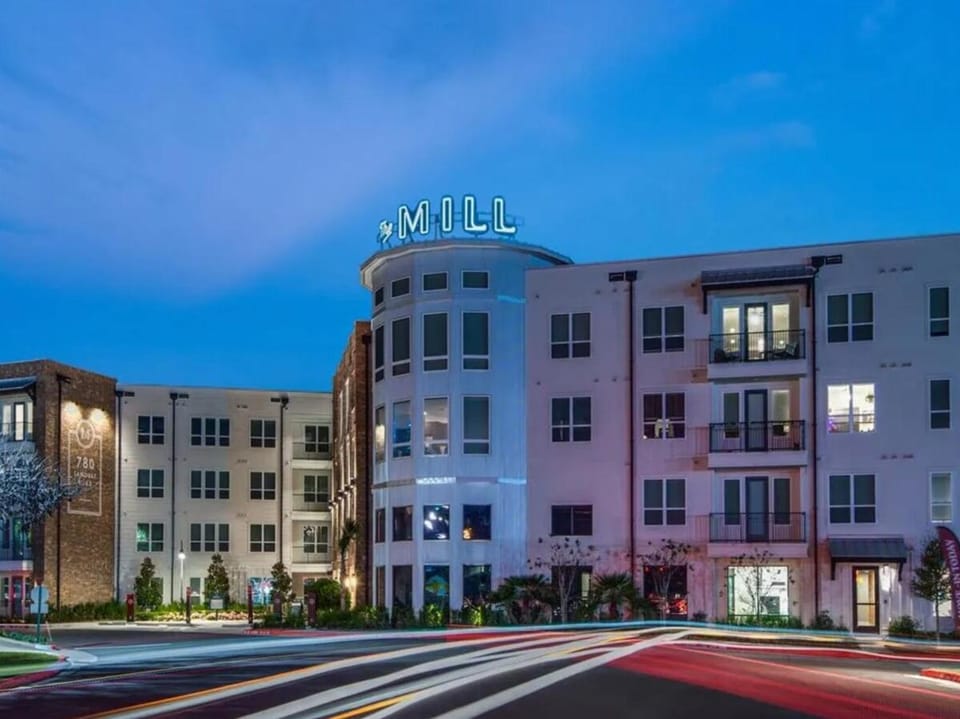 Property building, Night, Neighbourhood, Location