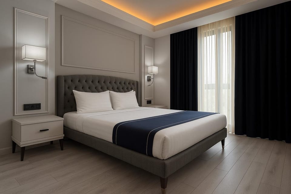 Bed, Photo of the whole room, Bedroom