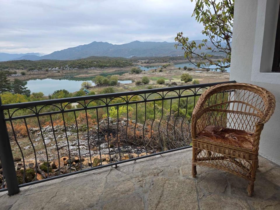 Patio, Spring, Day, Natural landscape, Balcony/Terrace, Lake view, Mountain view