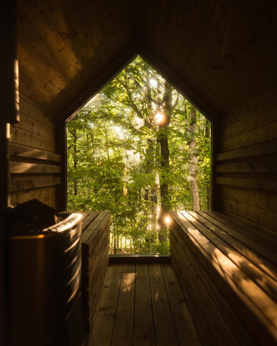 Linia brzegowa jeziora Kaszuby sauna i balia Chalet in Pomeranian Voivodeship