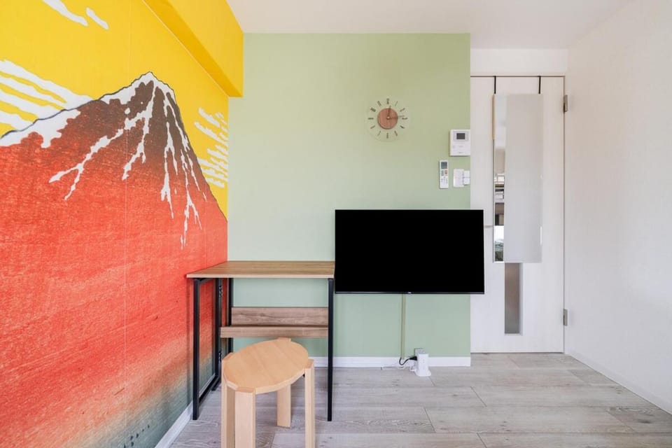 Cheerful Takadanobaba Apartment in Shinjuku