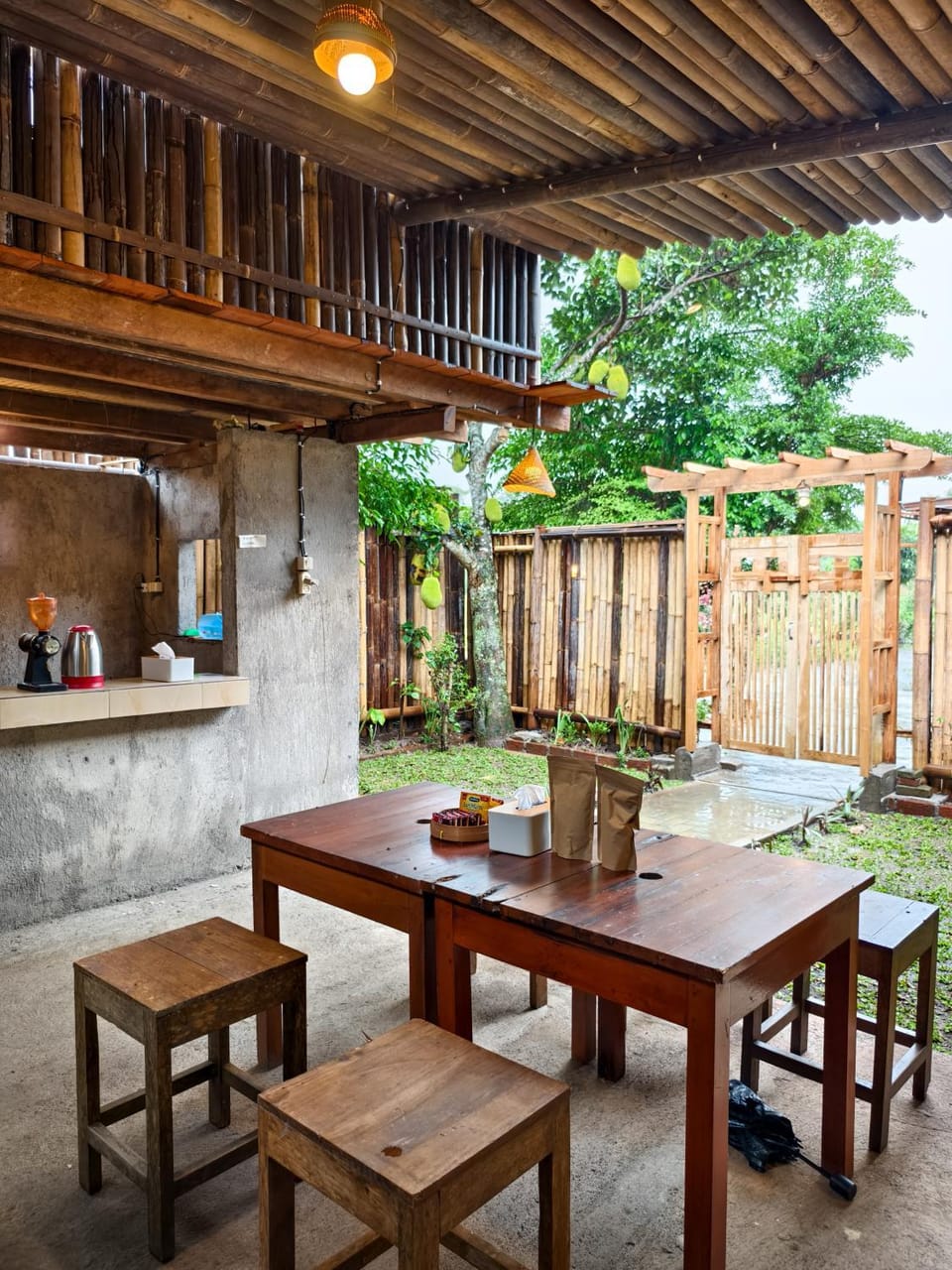 Garden, Dining area, Garden view