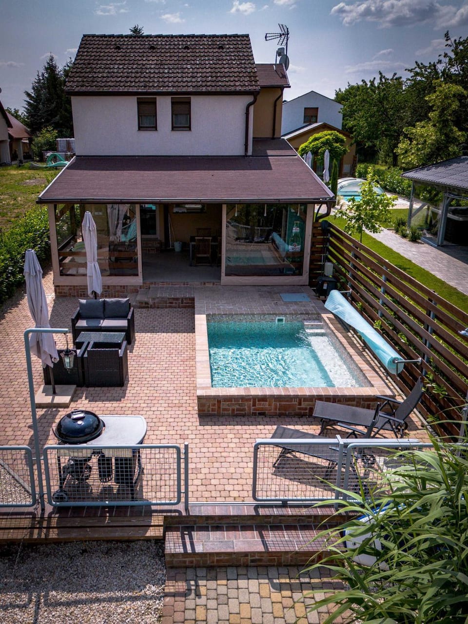 Garden, Balcony/Terrace, Swimming pool