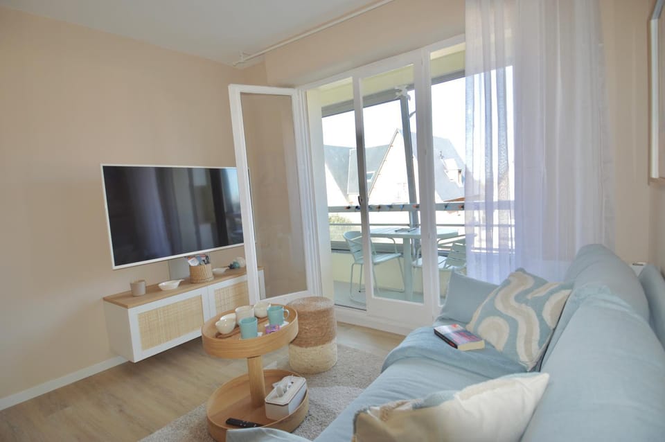 La parenthèse bleue, loggia et parking Apartment in Courseulles-sur-Mer