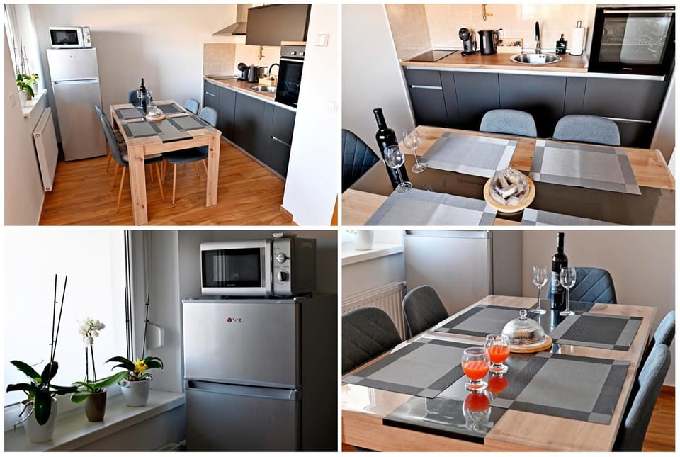 Kitchen or kitchenette, Seating area, Dining area, stove