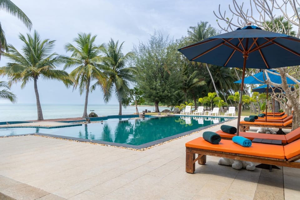 Natural landscape, Beach, Swimming pool, Swimming pool, sunbed
