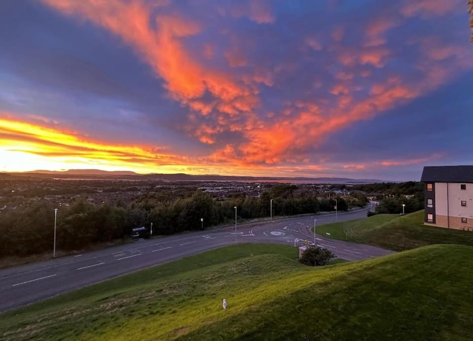 City view, Sunset