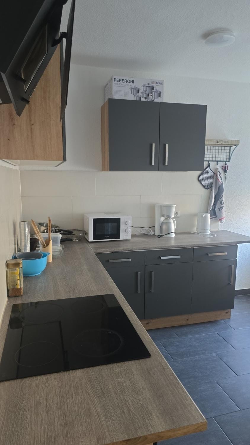 Schöne Vollausgestattete Monteurs- Gästewohnung nähe Raffinerie Leuna und Geiseltalsee 0305 Apartment in Thuringia, Germany