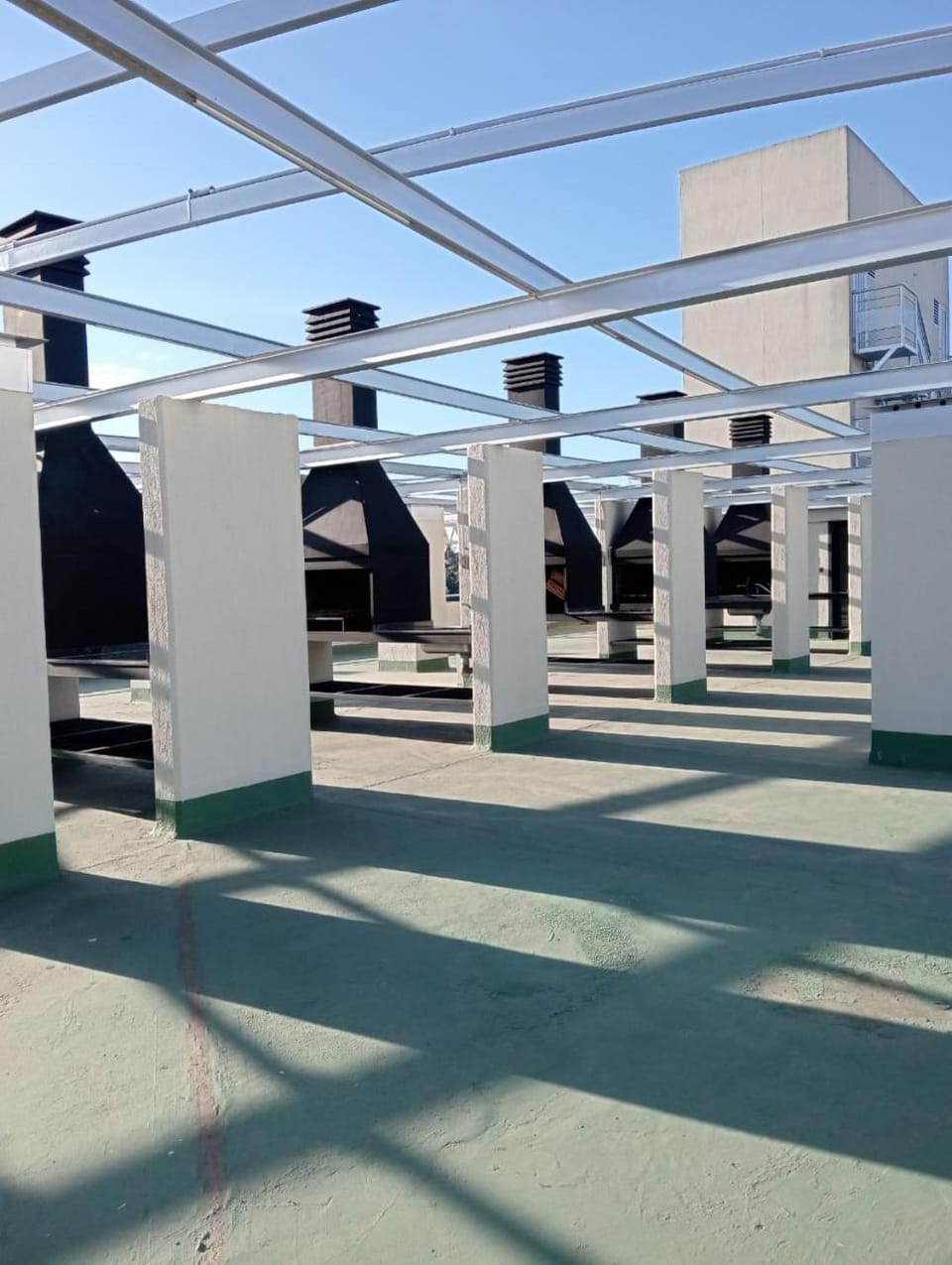 Property building, BBQ facilities