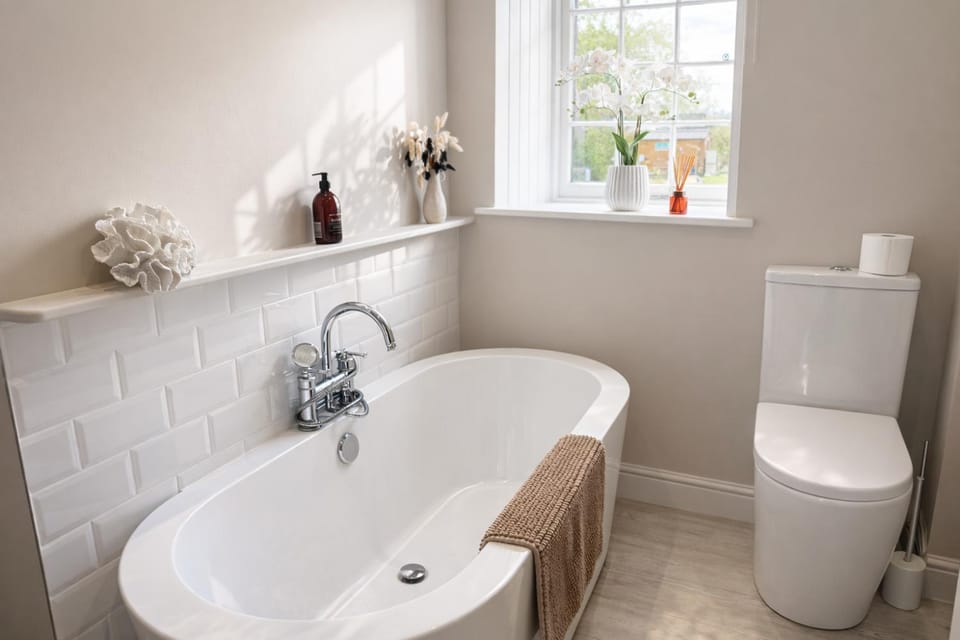 Toilet, Bathroom, Bath
