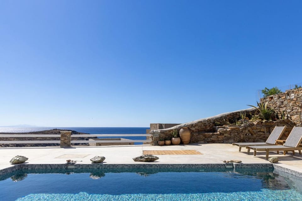 Οrmos seaside villa A with private pool House in Decentralized Administration of the Aegean