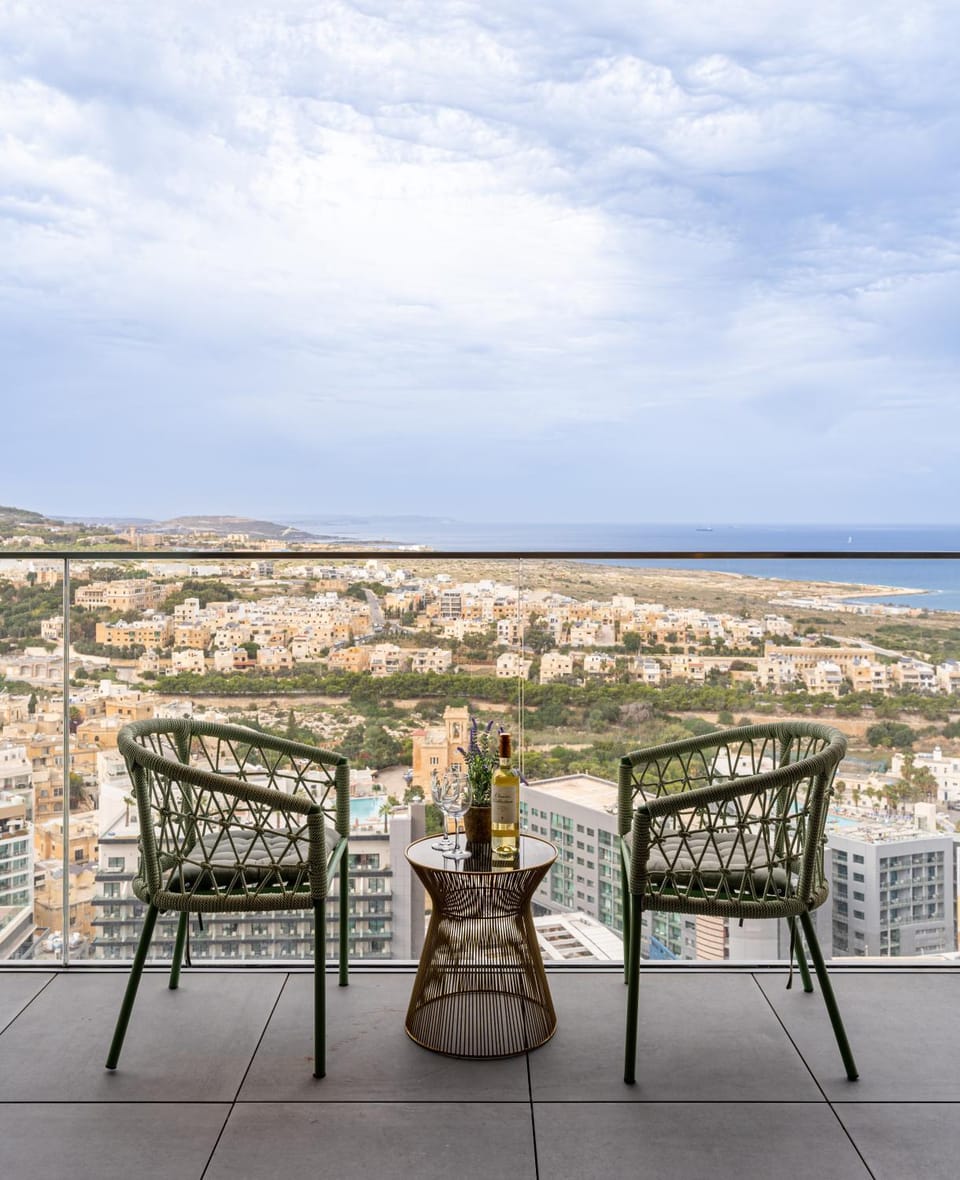 View (from property/room), Balcony/Terrace, Sea view