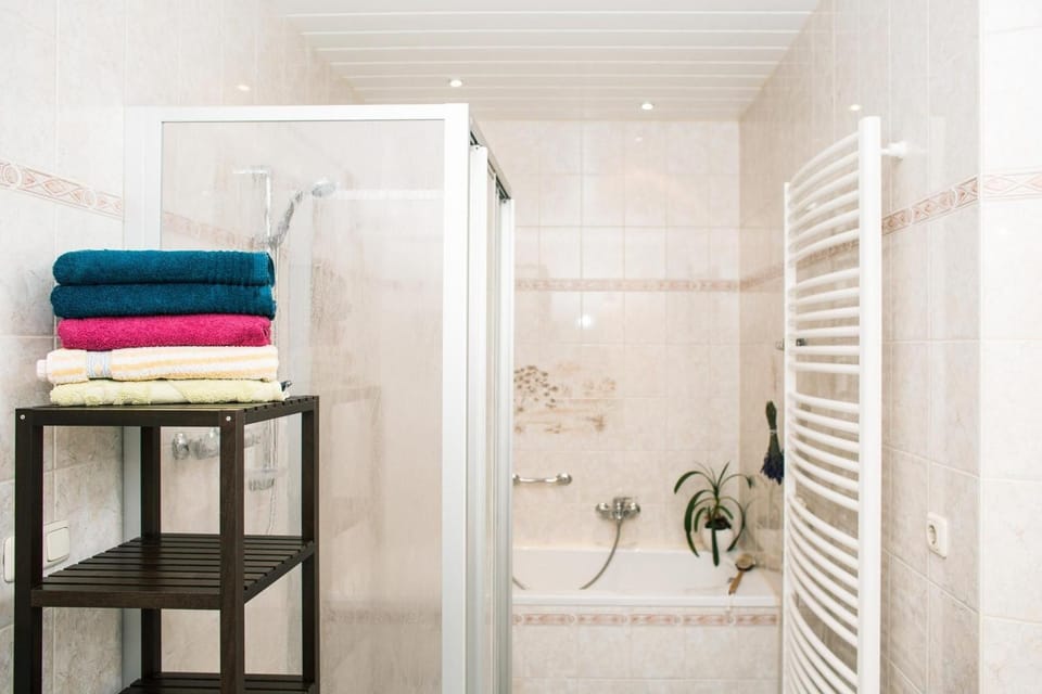 Bathroom, Living room