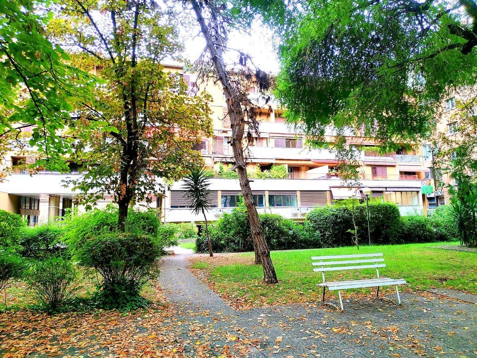Property building, Garden