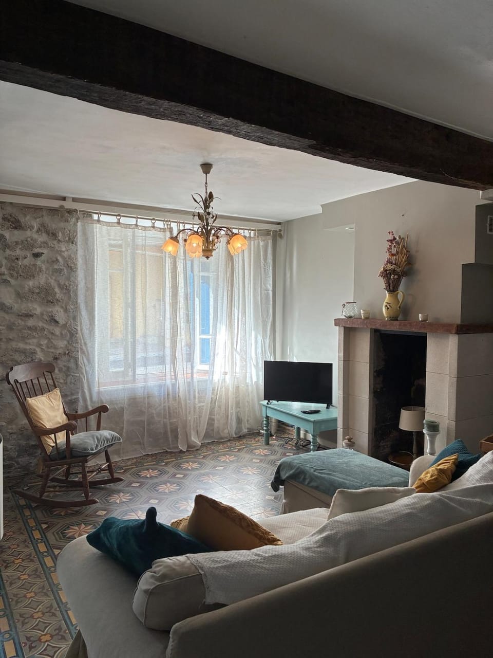 Spacious Village House in Ginoles with Garden House in Occitanie