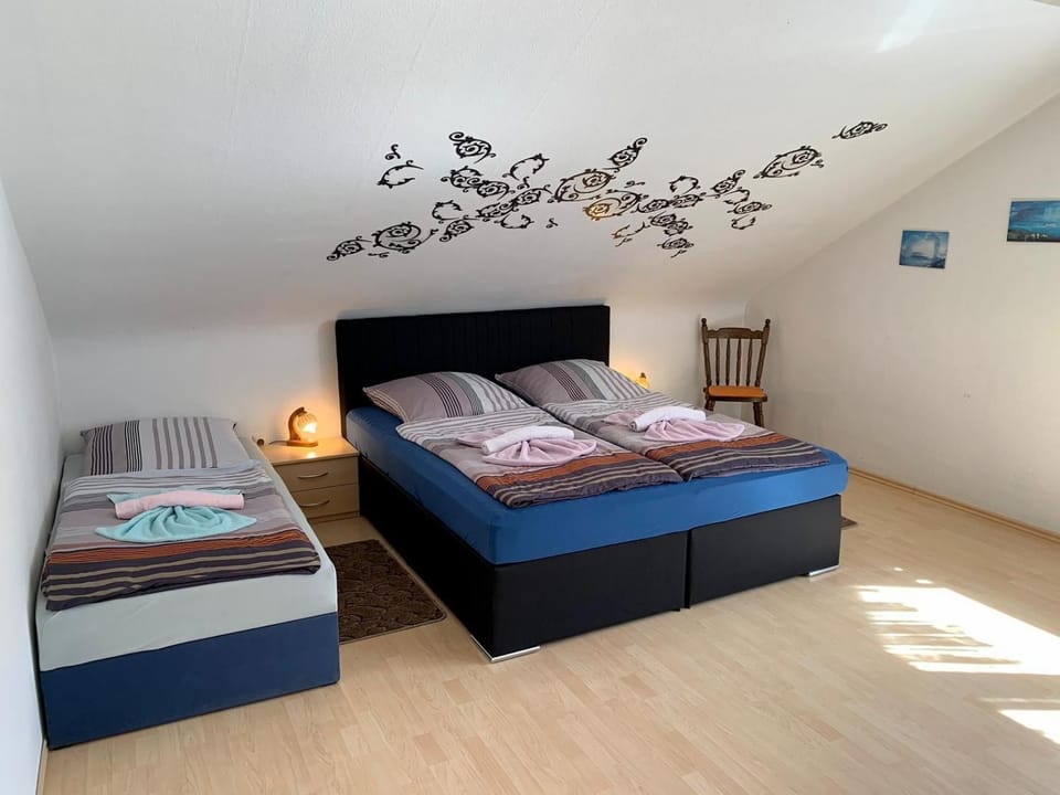 Living room, Bedroom